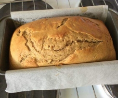 Not-Too-Sweet Banana Bread