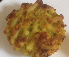 Cheesy Veggie Macaroni Bites - Kindy Friendly