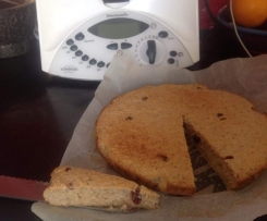 healthy oat and fruit slice