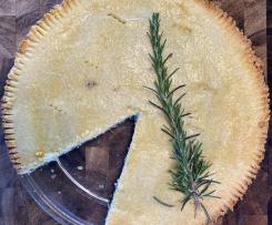 Mum’s “Cheese” and Spinach Pie (GF, DF)
