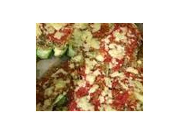 Greek Stuffed Zucchini