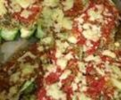 Greek Stuffed Zucchini
