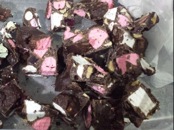 Turkish Delight Rocky Road