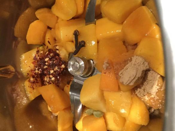 Speedy mango chutney 