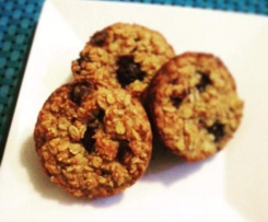 Banana Blueberry Oat Muffins - Sugar, Dairy free