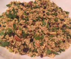 Spiced Brown Rice Salad