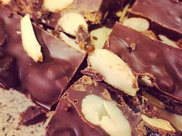 Fruit and Nut Chocolate Slab