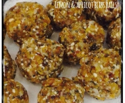 Lemon & Apricot Bliss Balls