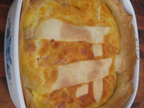 Kirls Egg and Bacon Pie