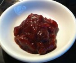 Rhubarb and Orange Chutney