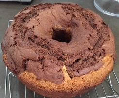 Black and White Marble Cake