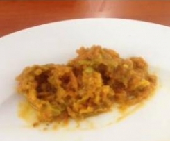 Vegetable Curry - Pav Bhaji Style