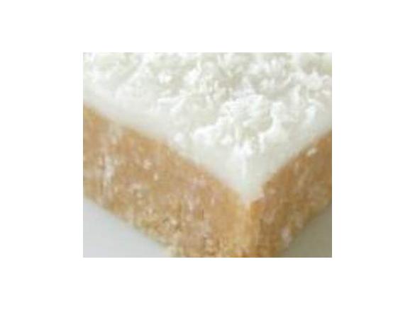 No Bake Lemon Coconut Slice