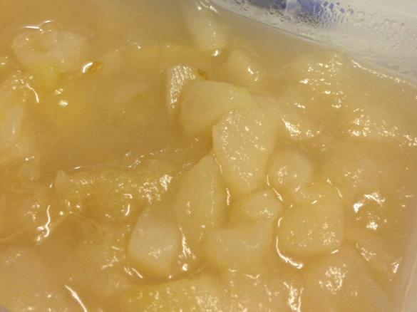 Stewed pear