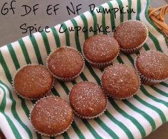 Pumpkin Spice Cupcakes (allergy friendly)