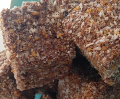 FruChoc Lamingtons (Choc Apricot) - Clone of Lamingtons