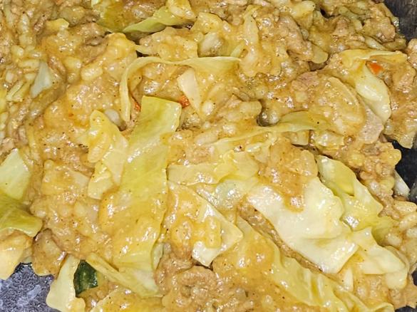 Beef & Cabbage Chow Mein Rice