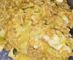 Beef & Cabbage Chow Mein Rice