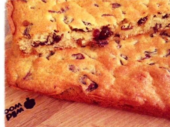 sultana x cranberrie slice