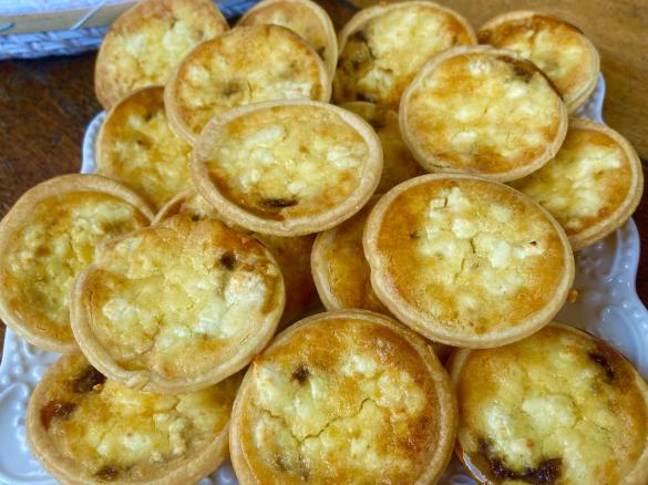 Caramelised Onion & Feta Tarts