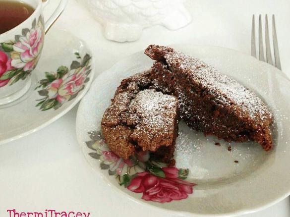 Dark Chocolate and Prune Torte