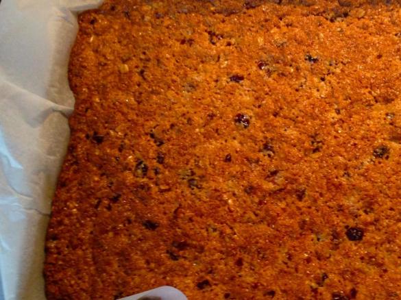 Muesli Slice (sugar free almost)