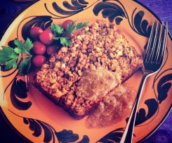 Festive lentil and nut roast