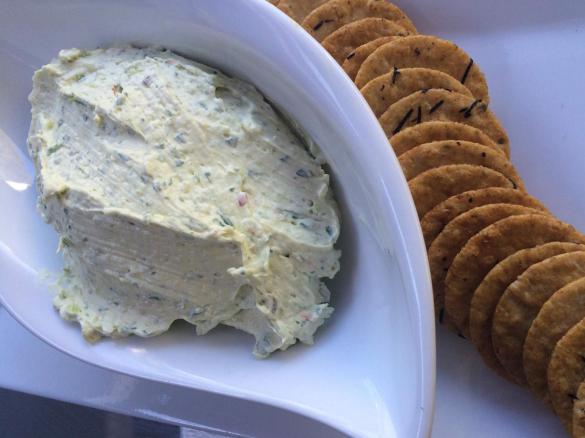 Jalapeño herb & garlic dip