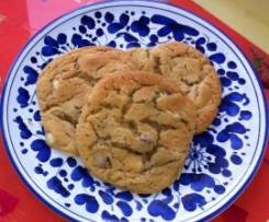 Yummy chocolate chip cookies