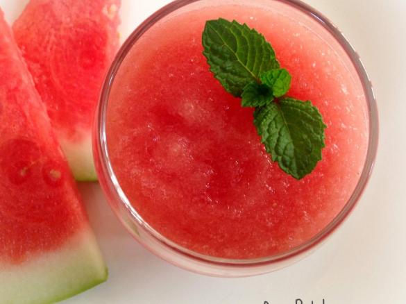 Watermelon slushie