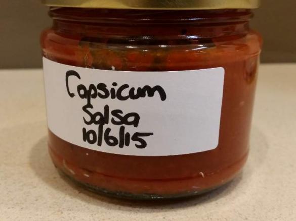 The best capsicum salsa 