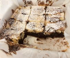 Peppermint Chocolate Cheesecake Brownies (cheat's version)