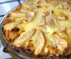 Chicken, Cheddar & Pear Pie - Paleo, Gluten & Grain Free