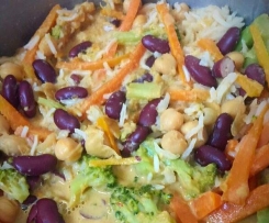 Vegan Peanut Lime Curry with Chickpeas