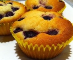 Lemon Blueberry Coconut Cupcakes