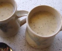 Clone of Potato and Pecorino Soup - with chamomile
