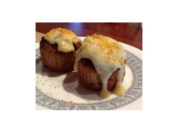 Parsnip Cupcakes with Lemon Curd
