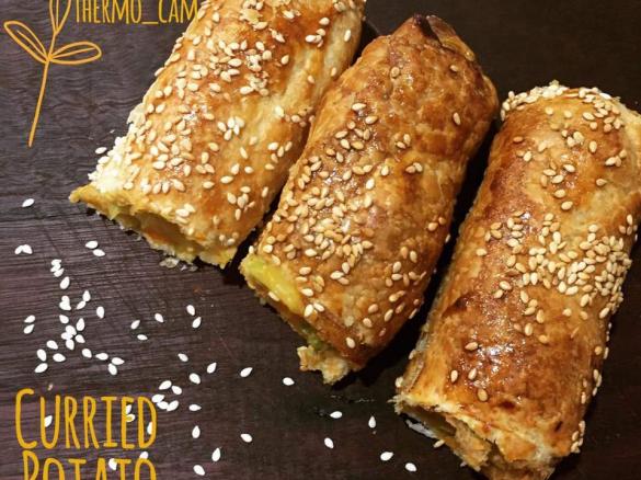 Curried Potato Puffs