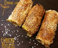 Curried Potato Puffs