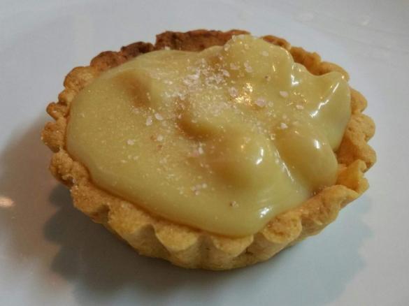 Salted Caramel Macadamia Tart