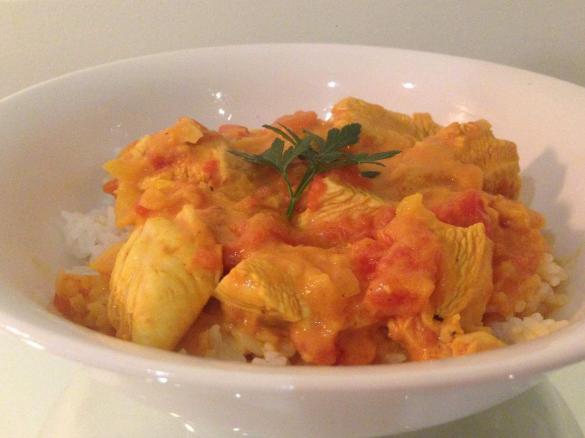 Easy Coconut Curry Chicken