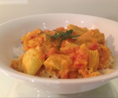 Easy Coconut Curry Chicken