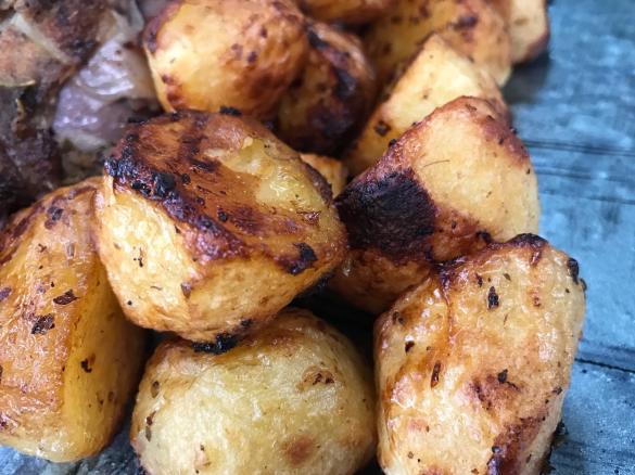 Oven Roasted Greek Potatoes