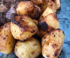 Oven Roasted Greek Potatoes