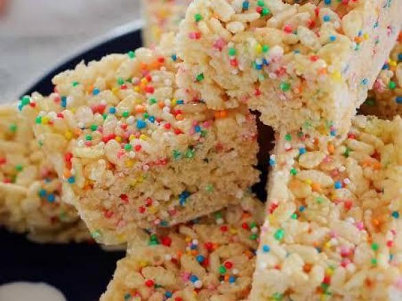 Homemade Confetti LCM Bars