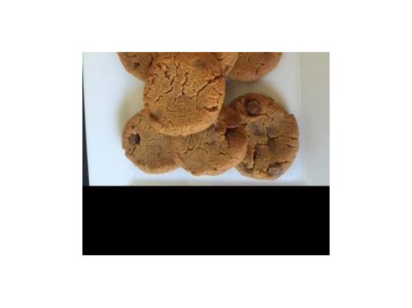 Healthy Peanut Butter Chocolate Chip Cookies