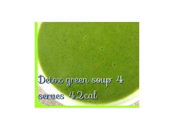 detox green soup (healthy chef recipe converted to thermomix)