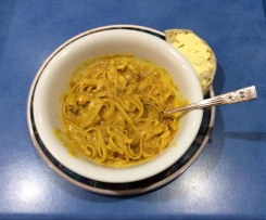 Huldah's Butter Chicken with Fettucini