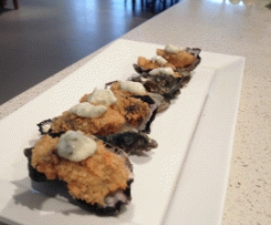 White wine ,Mornay sauce.