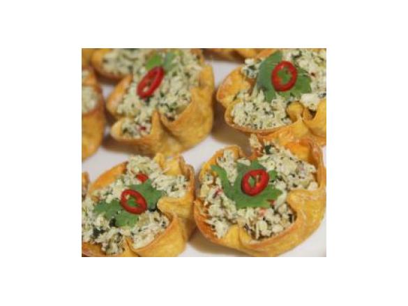 Spicy Thai Chicken Cups 